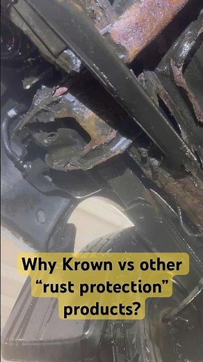 Why choose Krown rust protection over other rust-proofing methods?