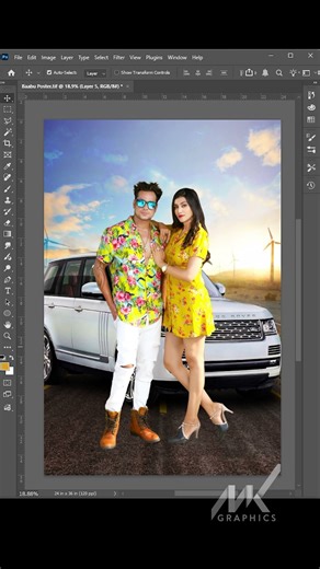 Poster Design Tutorial - Song Poster Tutorial - Photoshop 2026 - Nikunj MK