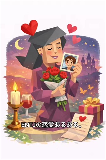 ENTJの恋愛傾向を探る