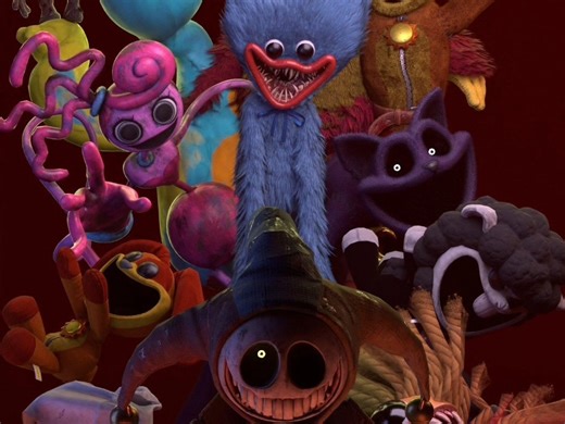 [Poppy]这音乐都是好几年前的同人曲了（puppet hour time）