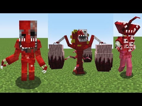 The Flesh That Hates Infection MOD in Minecraft