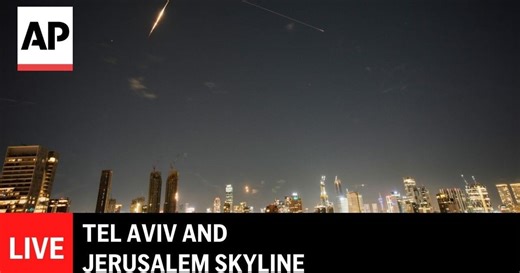 LIVE: Tel Aviv and Jerusalem skyline as Iran responds after Khamenei’s death