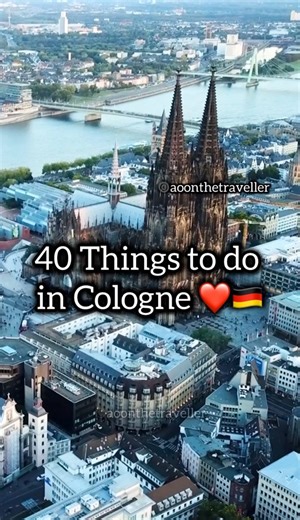 47K views · 2.1K reactions | Things to Do in Cologne, Germany  –...