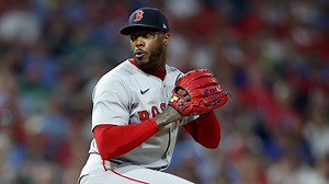 Aroldis Chapman exits Red Sox-Dodgers with ominous injury after chaotic outing