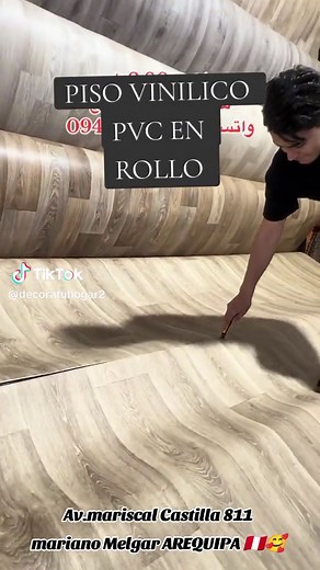 PISO VINILICO PVC EN ROLLO - Av.mariscal Castilla 811 Mariano Melgar AREQUIPA 🇵🇪🥰