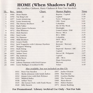 Various - Home (When Shadows Fall)