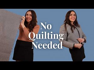 5 Tricks That Make Sewing with Pre-Quilted Fabrics EASY