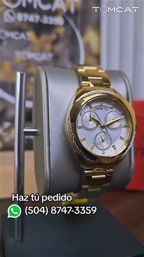 Inicia el 2026 a tu tiempo. Define nuevas metas con el Invicta Bolt 31996, un reloj para dama que combina elegancia, precisión y presencia en cada detalle. Movimiento cuarzo, cristal Flame Fusion, caja de 37 mm y correa de acero inoxidable. Resistente al agua hasta 100 metros, ideal para acompañarte todos los días con estilo y confianza. 💥 Oferta especial: Lps 2,800.00 (Precio normal Lps 3,360.00) 📦 Envíos a todo el país 📲 WhatsApp 8747-3359 #Invicta #InvictaBolt #RelojParaDama #RelojesOrigin