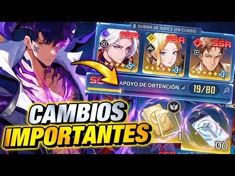 ¡CAMBIOS IMPORTANTES! 12 SSR GRATIS + 50 SUMMONS ANIVERSARIO Solo Leveling: ARISE