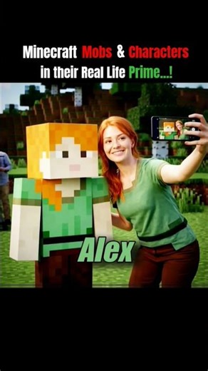 All Minecraft Mobs in REAL LIFE! #shorts
