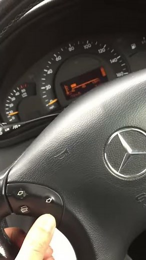 Mercedes C220 W203 check engine temperature