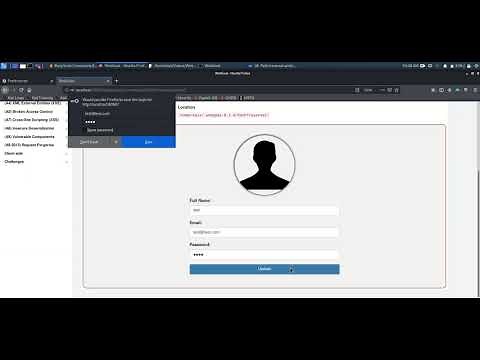 Path traversal while uploading files