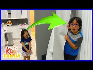 Fun Kids activities at home with Ryan Emma and Kate! - Videos For Kids