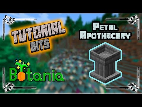 Petal Apothecary | Botania: Tutorial Bits Español | Minecraft 1.19.2 | Danymaddox