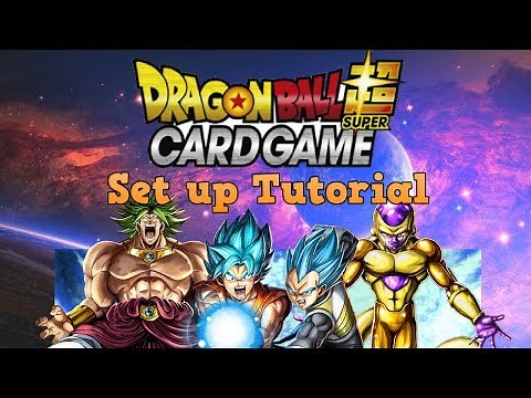 DRAGON BALL SUPER CARD GAME Tutorial: Game Set up