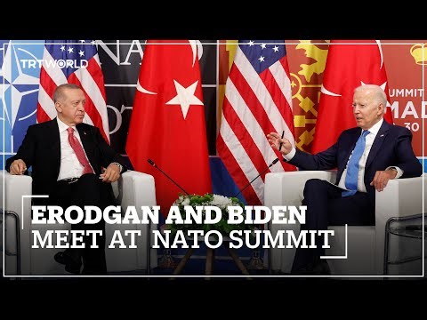 Erdogan and Biden hold talks on sidelines of NATO summit