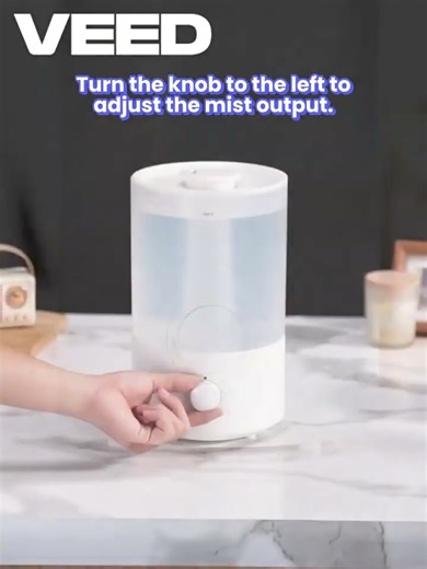 Humidifier operation video