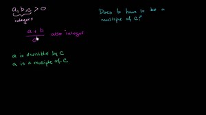 Reasoning about unknown variables: divisibility