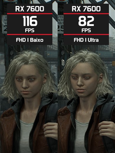 RX 7600 Resident Evil Requiem Graphics Comparison #rx7600 #residentevil9requiem #graphicscomparison