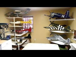 How to build RC plane racks and improve your hanger on Stu's Channel