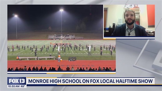 Monroe High School on FOX Local Halftime Show