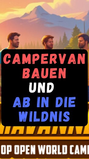 Lupo on Instagram: "Chilliger Urlaub mit Freunden, Baut euch einen Campervan und los gehts :) Game: The Caravanners #whattoplay #upcominggames #koop #cozygames #cozygaming #gamereview #gaming #deutsch #freunde #caravanners"