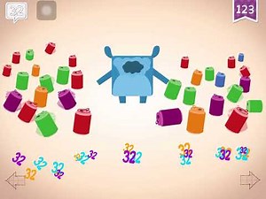 Endless Learning Academy - 123 Ferris Wheel - counting numbers 31 to 40 + addition