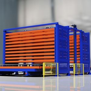 [Hot Item] Advanced Twin-Tower Automated Panel Storage Solution for Warehousing