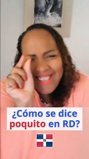 How to Say 'POCO' in Dominican Spanish 🇩🇴 | Quick Spanish Lesson for Beginners! #learnspanish