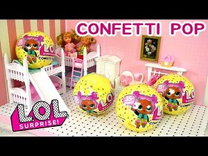 LOL Surprise Confetti Pop Series 3 Sorpresa L.O.L Muñecas Bebes LOL SURPRESA BONECA