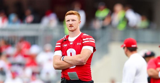 Wisconsin QB Billy Edwards Jr. on his knee injury, future and notion he quit