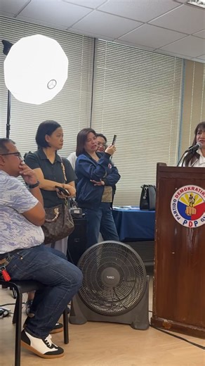 Live at PDP Laban HQ for the oath taking of new members from Bulacan and other areas, January 21, 2026 | RAUL LAMBINO