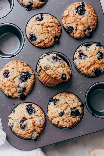 Outrageous Gluten-Free Blueberry Muffins Recipe - Little Spice Jar