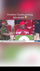 3.7K views · 32 reactions | Igbo People, President Tinubu Dey Greet Una ooo | The Microphone Media | Facebook