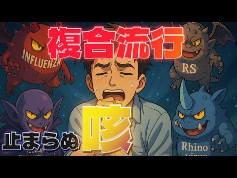 【複合流行】またか！複数の呼吸器ウイルスがアメリカで拡大