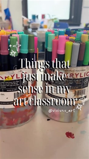 Art Class Room 🖍️✨ #art #teacherlife #classroomorganization #classroomdesign #classroom