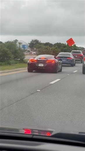 Black McLaren 570s and BMW ALPINA B8 Takeover the streets.