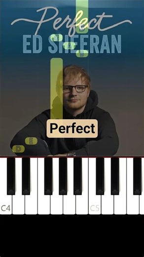Ed Sheeran - Perfect | EASY Piano Tutorial #piano #pianocover #edsheeran #perfect #pianotutorial