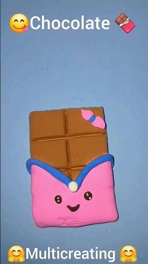 #Yummy Chocolate From Super Clay🍫😋#diy #clayart#craft #chocolate #claymodeling#art #@multicreating