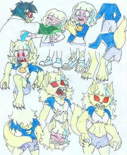 Werewolf transformation and roar SFX ￼