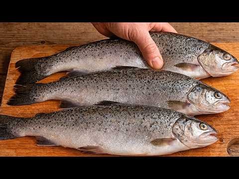 I'm not frying trout anymore! An old fisherman taught me this trick while fishing!
