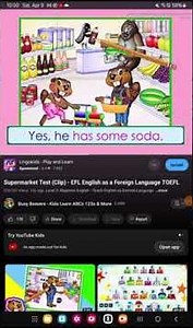 supermarket test clip EFL English as a foreign language TOEFL reversed