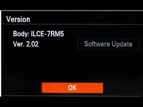 Step by Step Guide for Updating Sony A1 Firmware from V1 10 to V2 02