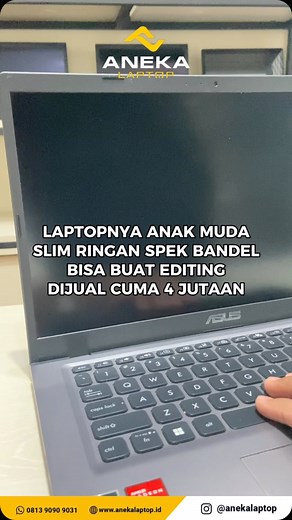 Laptop Office/Graphic/Desain Asus M415DAO-VIPS Processor : AMD...