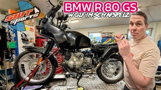🔧 BMW R80 GS High-Performance Umbau – Motor-Tuning, Scheibenbremse Tractive Fahrwerk | Manuel Schad