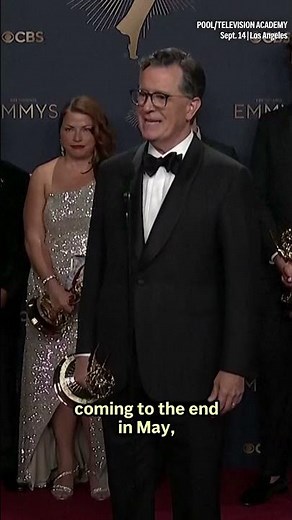 Stephen Colbert after Emmy win: ‘go get in trouble’