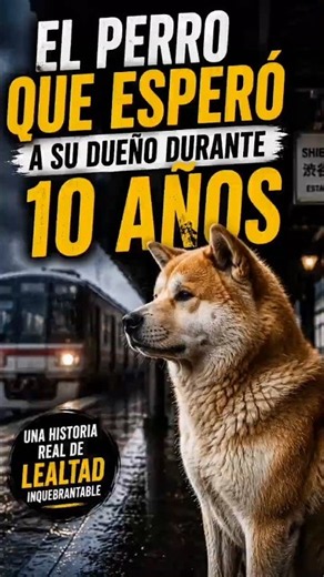 La Historia Real de Hachikō - El Perro que Esperó Hasta Morir #fyp #viral #famous #fypシ