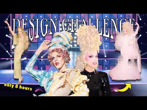 We Did a RuPaul’s Drag Race Design Challenge | Utica and Twink | The Stitch