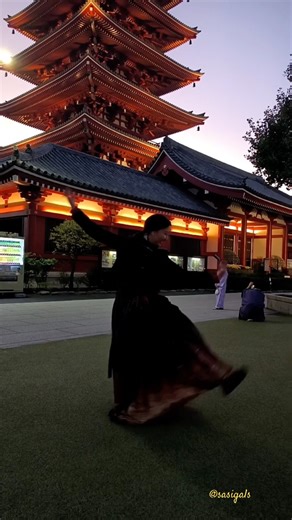 The mamian skirt in Tokyo kimono