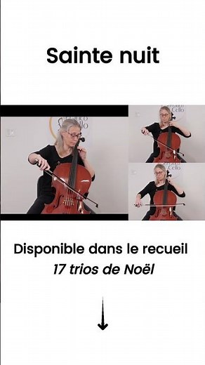 Sainte nuit (Silent night) pour trio de violoncelles